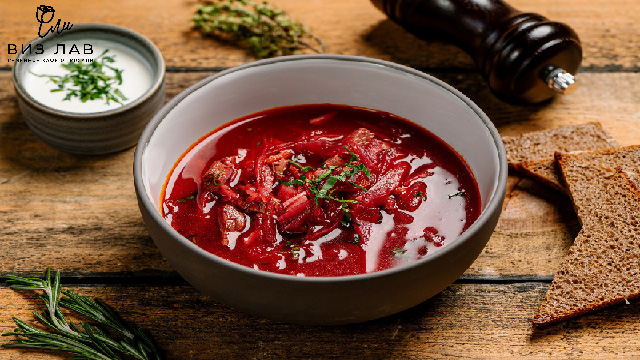 Борщ с говядиной