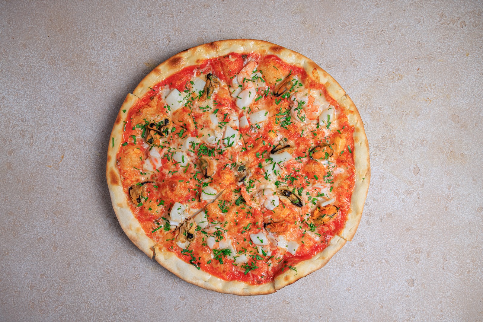 Пицца Фрутти ди Маре с сыром