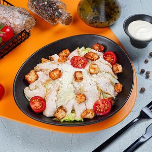 Цезарь с курицей