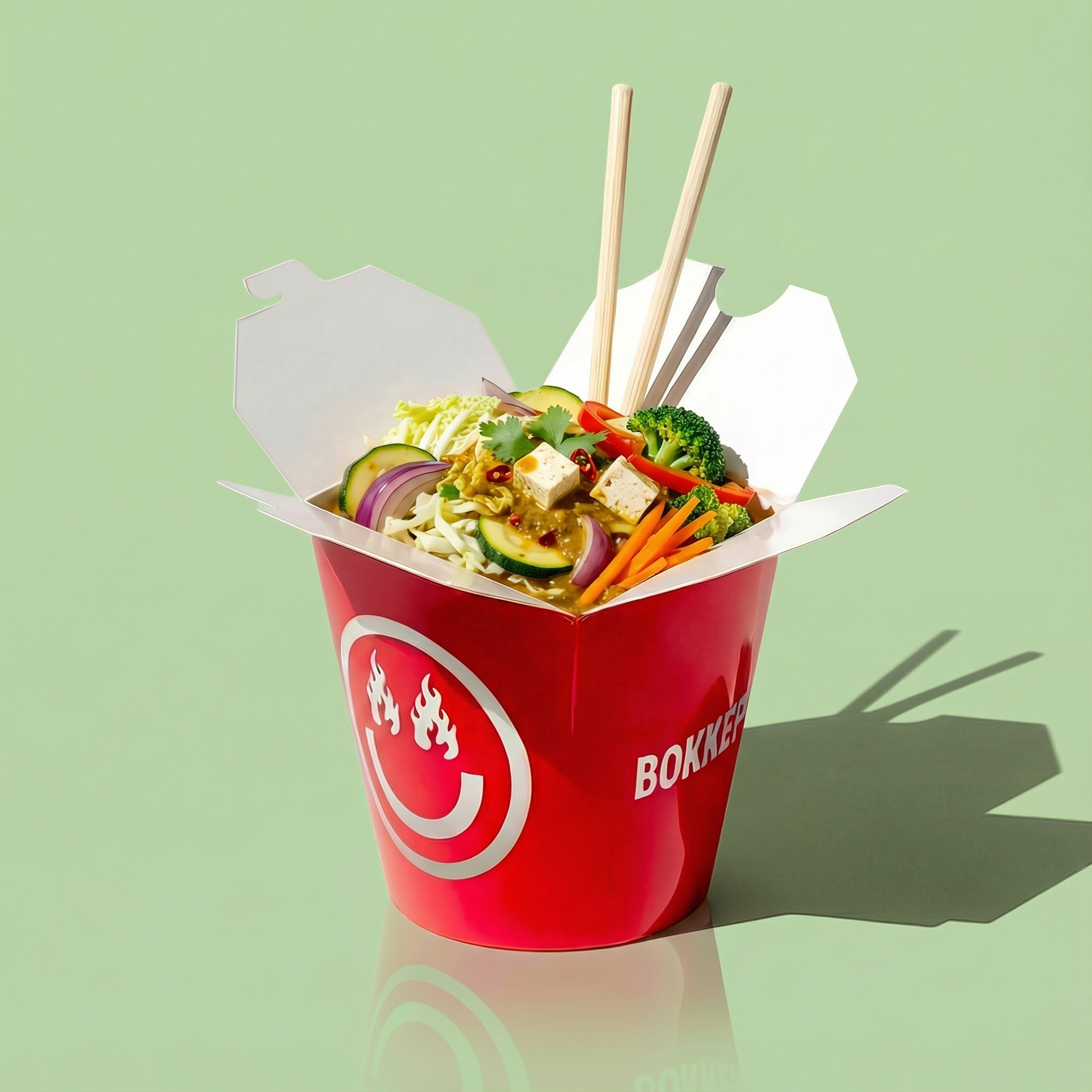 Вок вег сингапурский