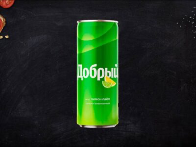 Добрый Лайм-лимон ж/б 0.33 л