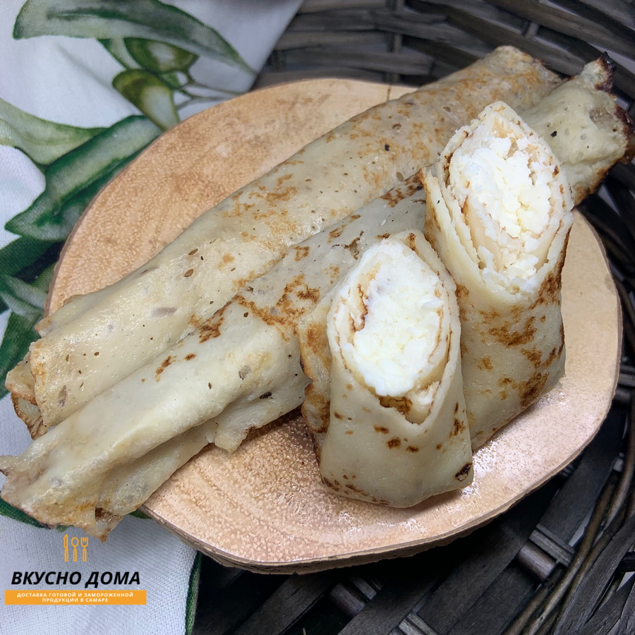 Блинчики с творожком (10 шт)