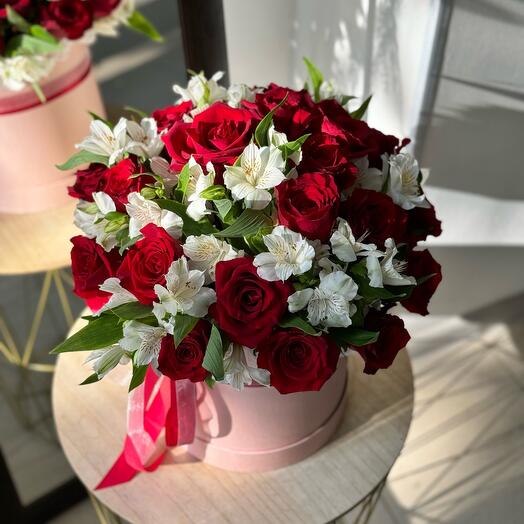 Цветы в коробке