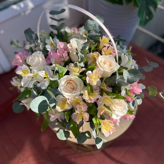 Корзина нежность