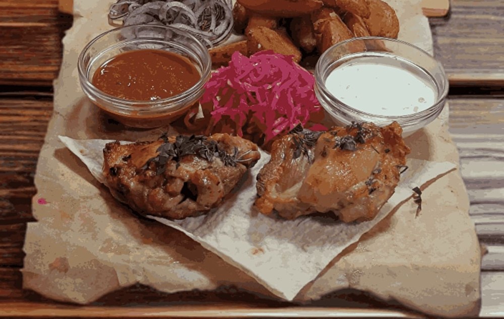 Комбо из шашлыка куриного бедра