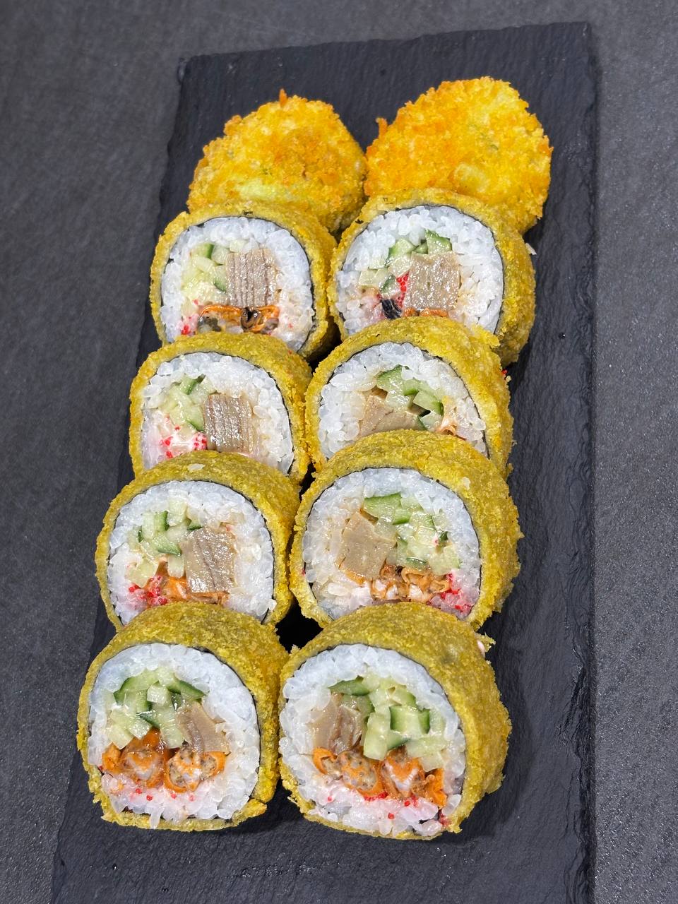 Мидии темпура