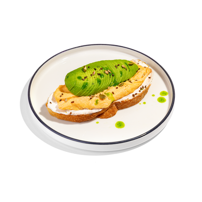 Авокадо тост целый