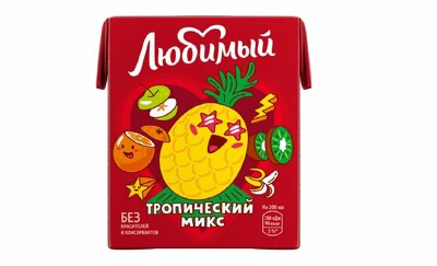 Сок Любимый 0,2 (тропический микс)