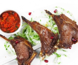 Шашлык из баранины каре