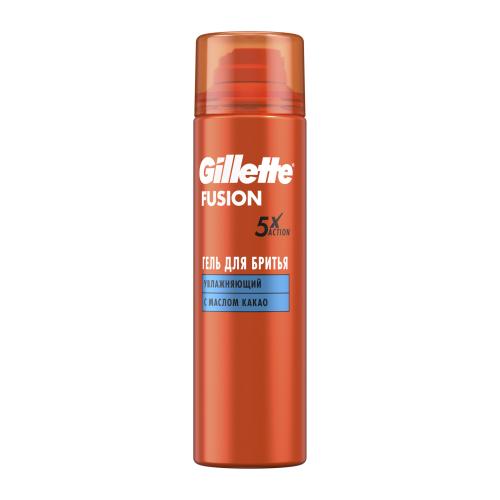 Гель для бритья Gillette Fusion 5 увлажняющий 200мл