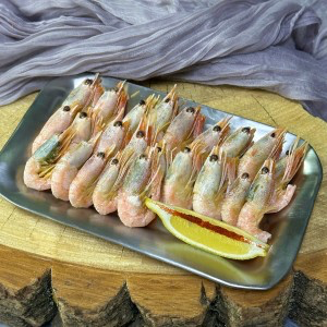 Креветки отварные