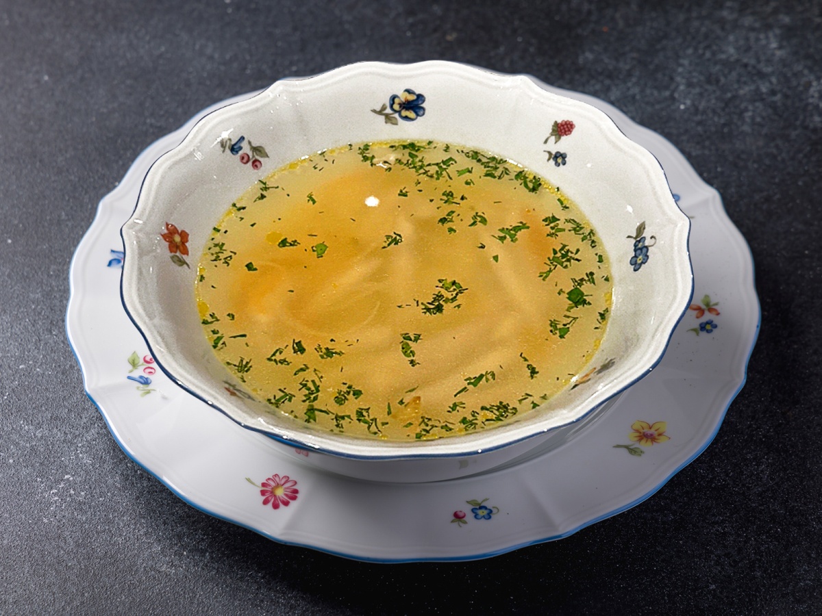 Куриный Бульон с лапшой