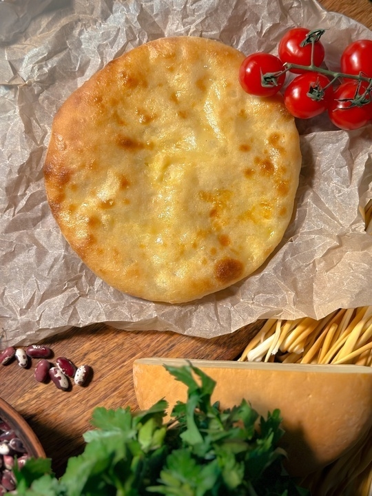 Пирог с ветчиной и сыром 