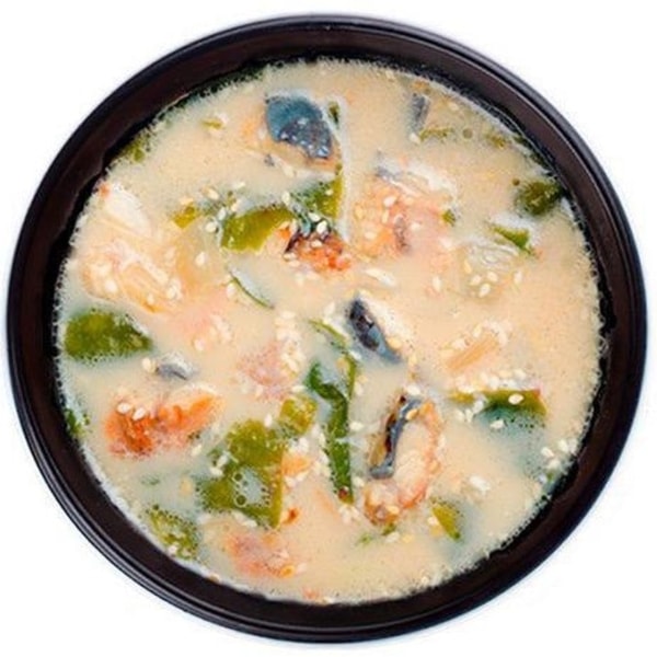 Мисо-крем с лососем