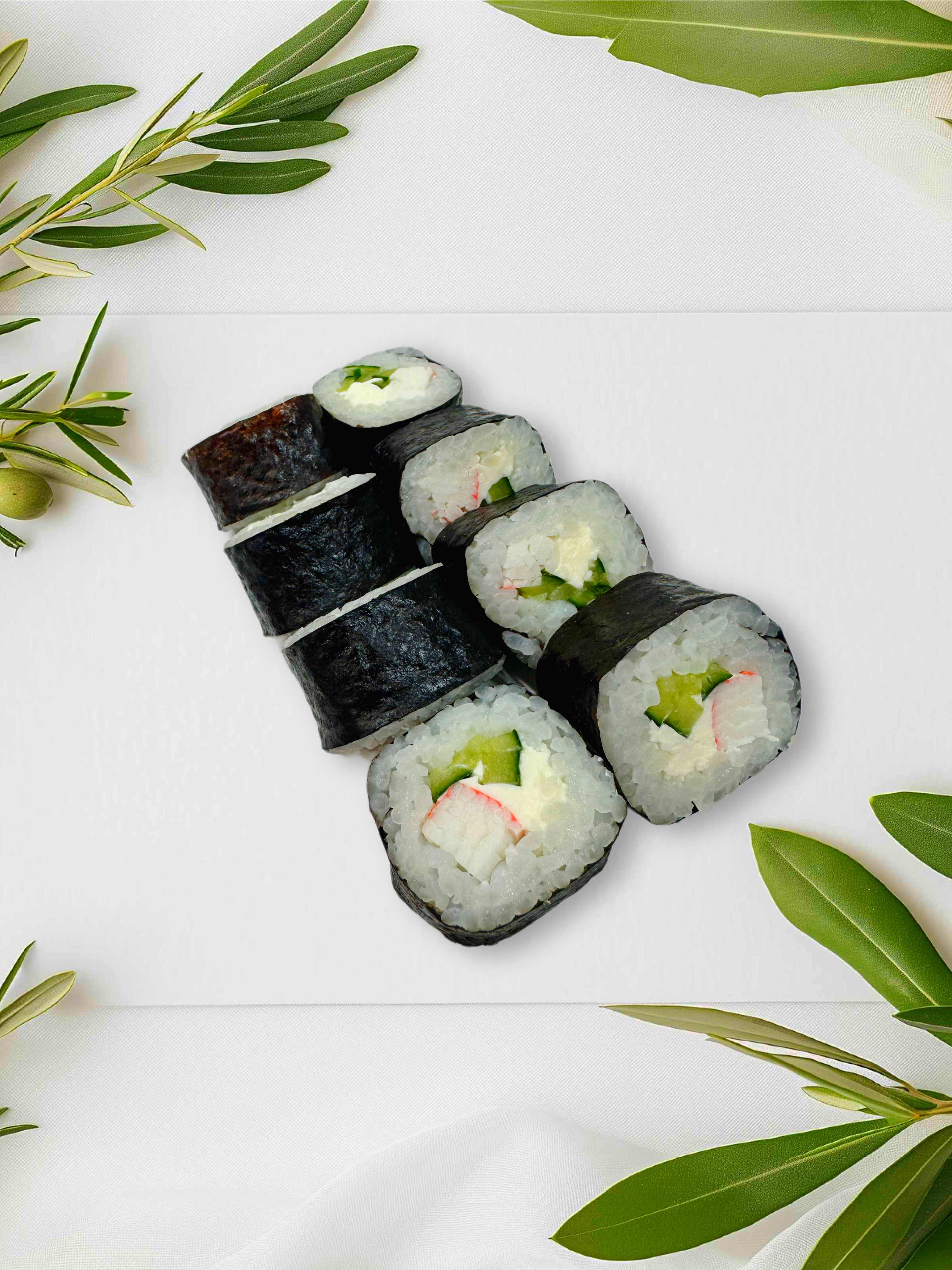 Маки ролл с крабом