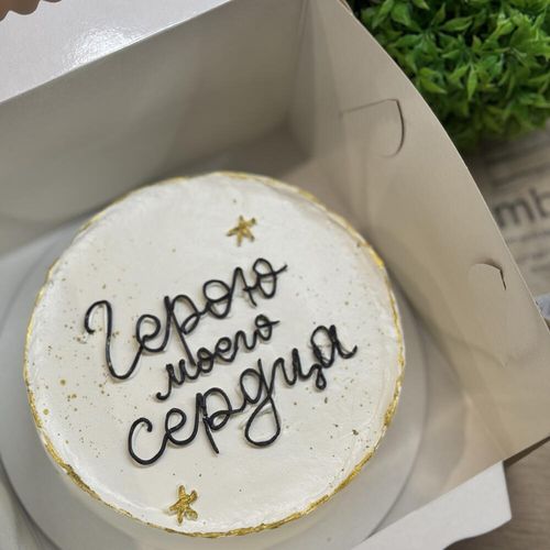 Бенто торт «моему герою»