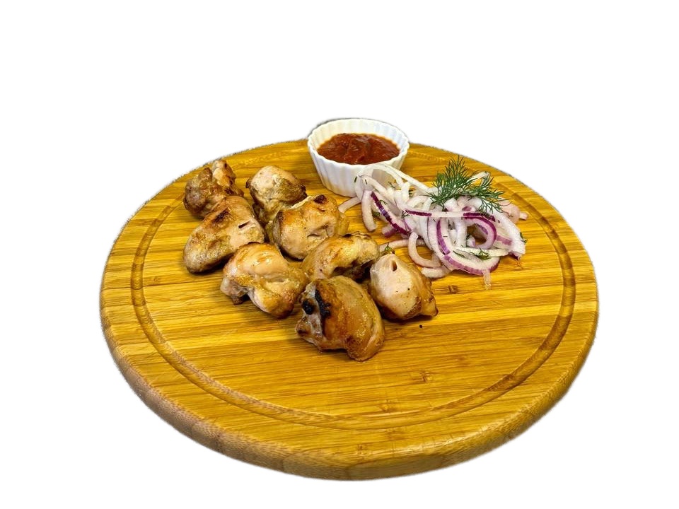 Шашлык из куриного филе