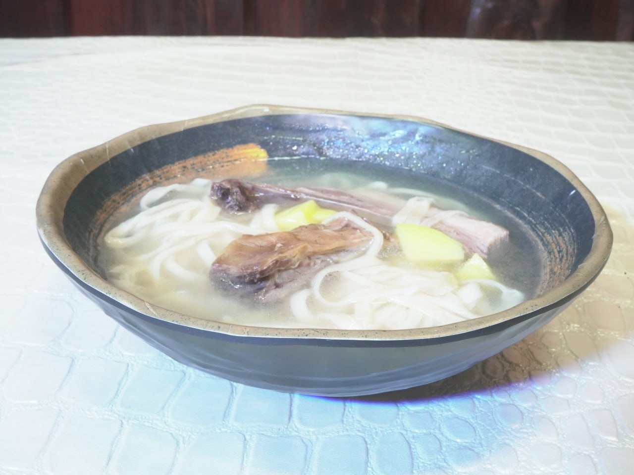 Суп из бараньих ребрышек