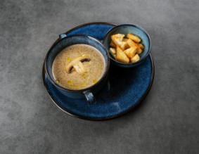 Крем суп грибной