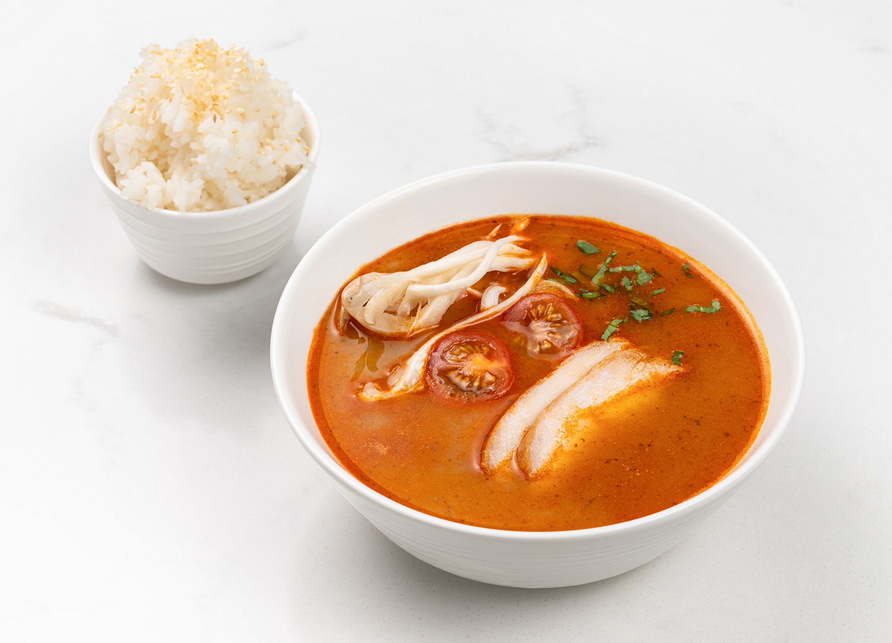 Том Ям с курицей