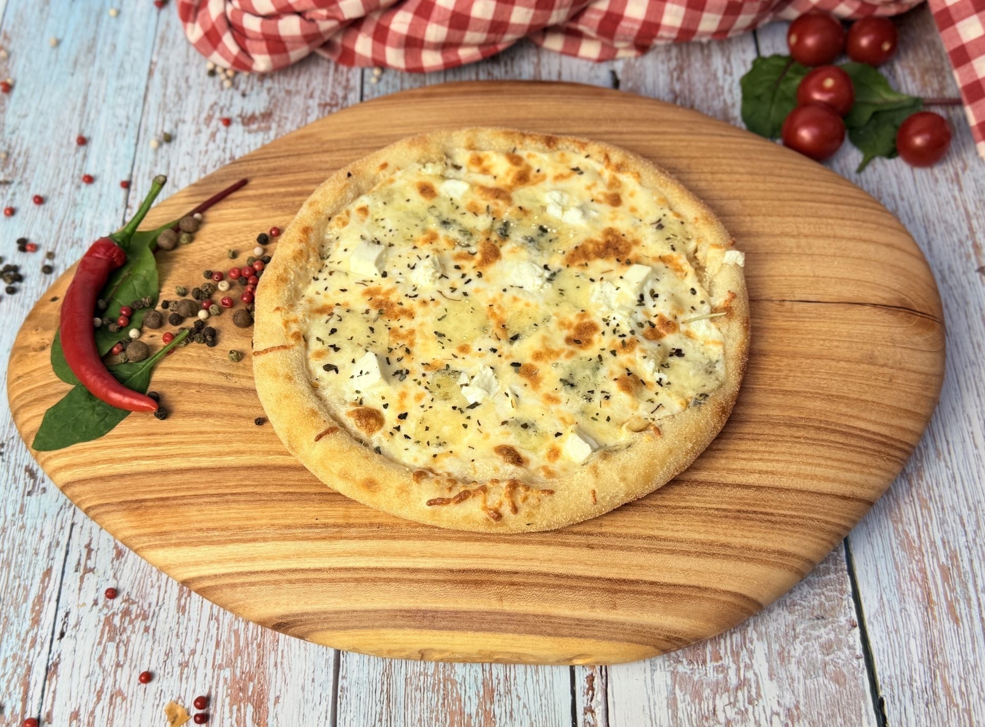 Фокачча 4 сыра