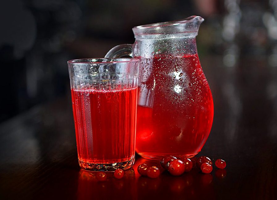 Морс Вишня и Клюква