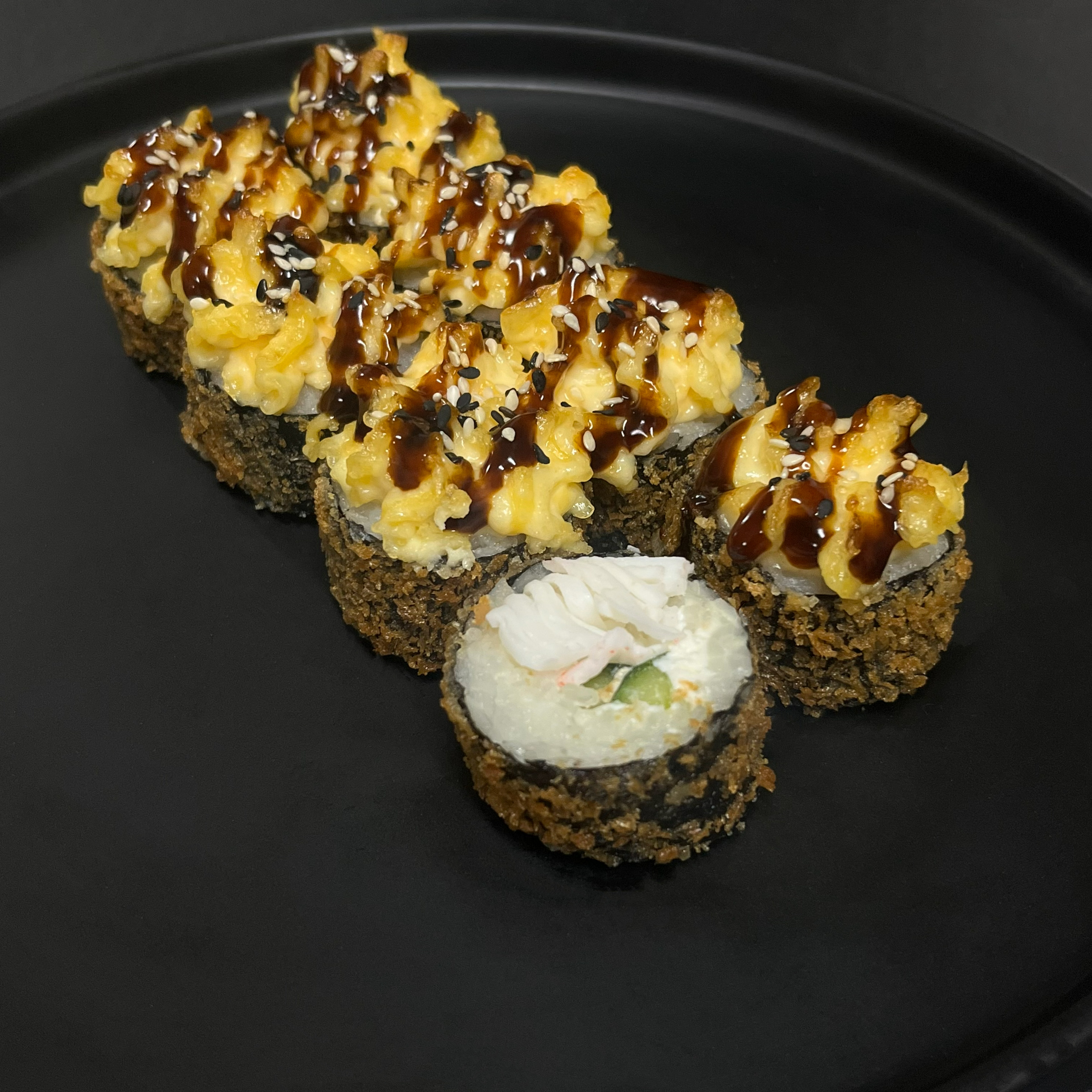 Запечённая Темпура с крабом