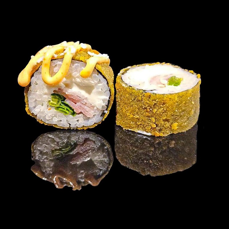 Жаренный с беконом