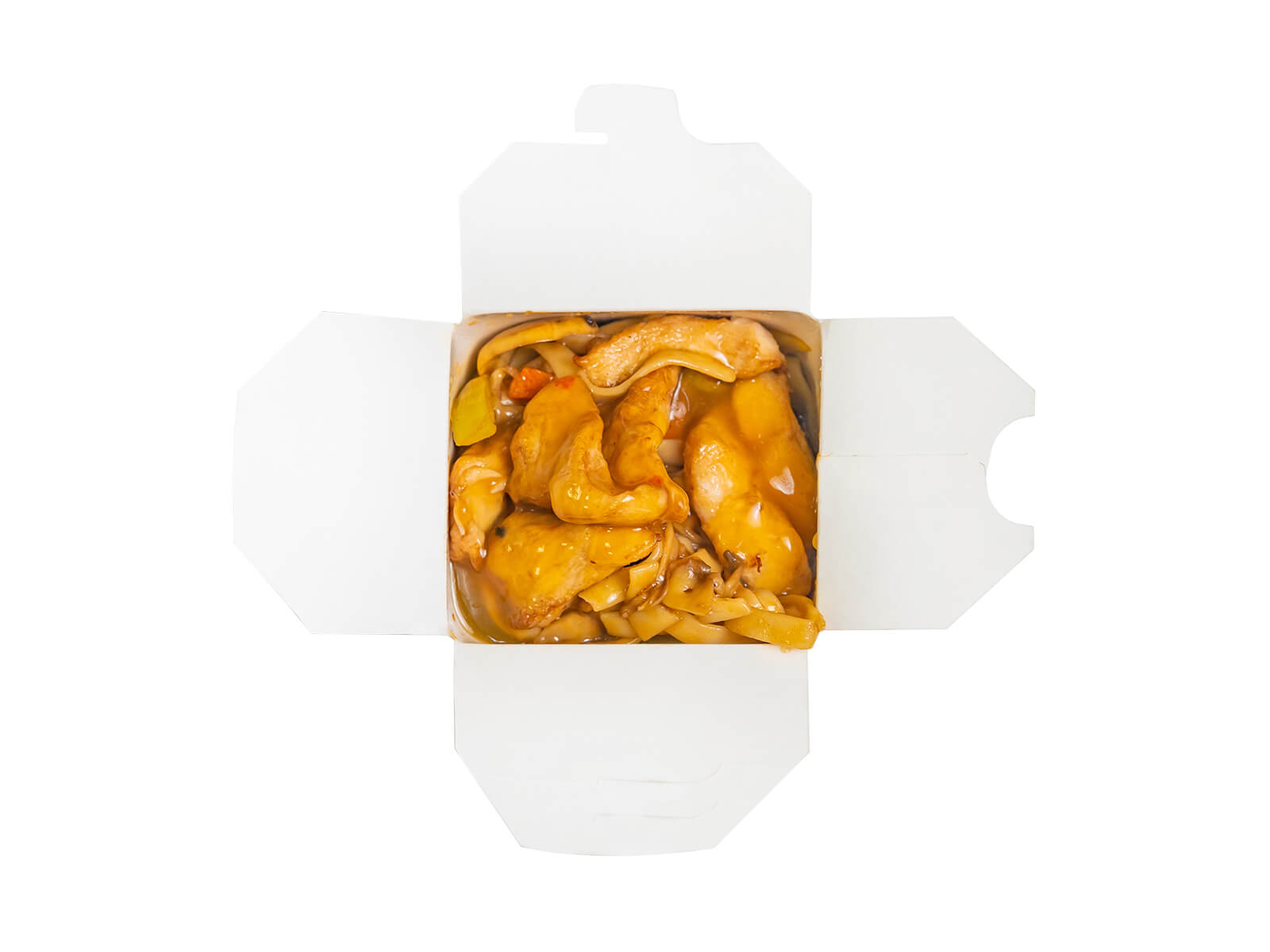 Вок курица в кисло-сладком соусе