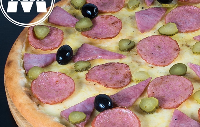 МПицца С МЯСОМ И ОГУРЧИКАМИ (Помпеи)28см