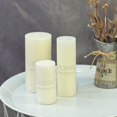 Набор восковых свечей, 3 шт