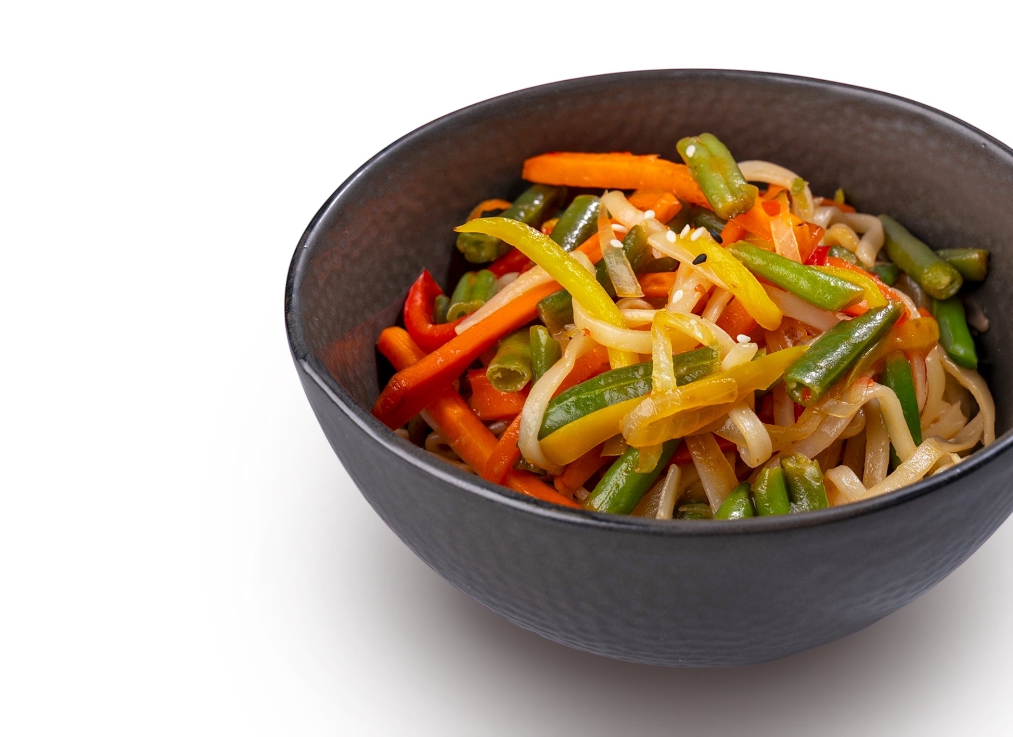 Удон с овощами