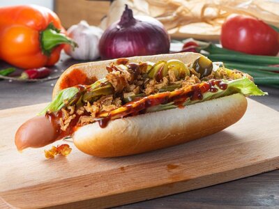 Хот-дог Эль Дьябло