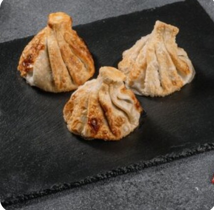 Хинкали жареные из говядины