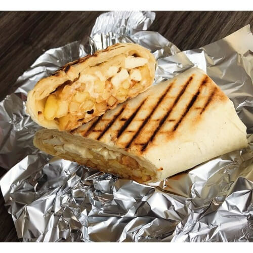 Шаурма с картошкой фри
