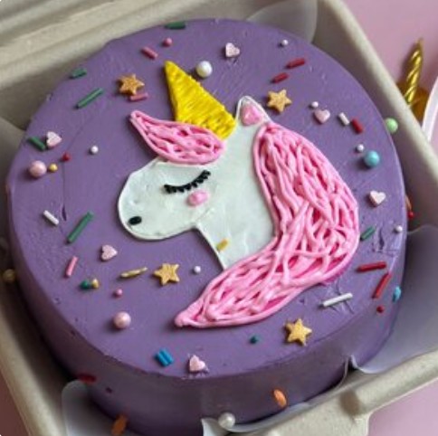Бенто-торт ребенку Единорог
