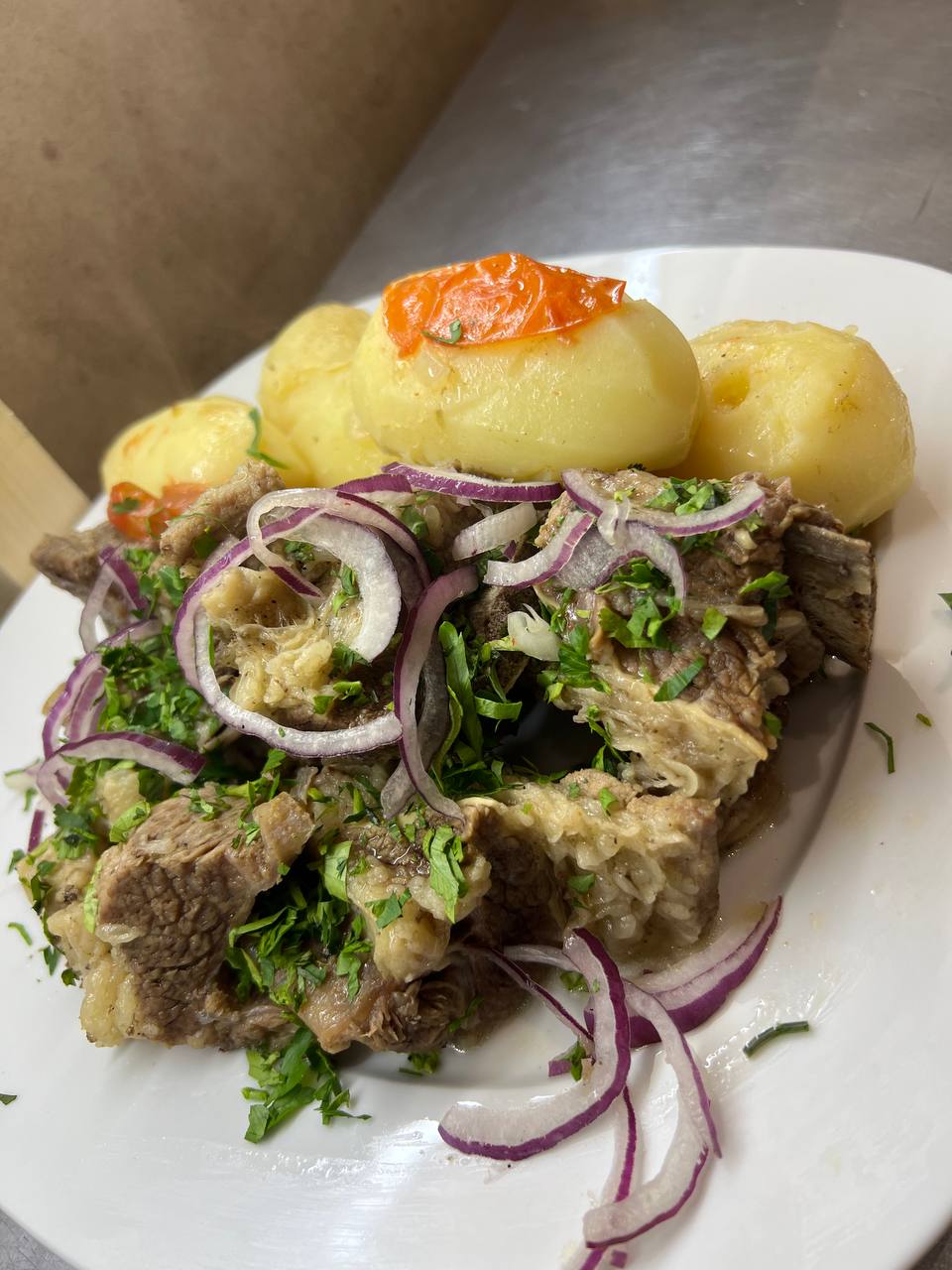 Хашлама из говядины 