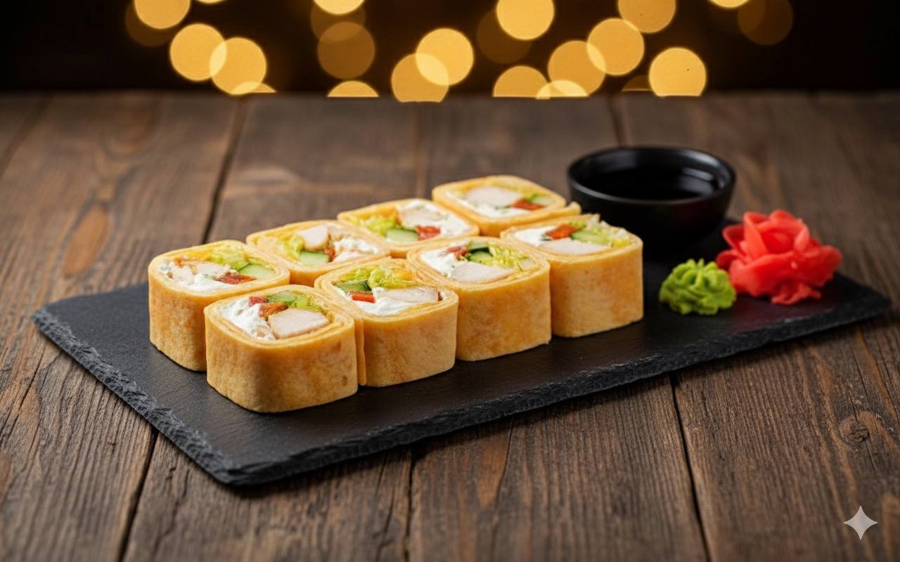 Тортилья с курицей