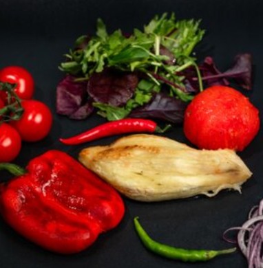 Овощи на углях