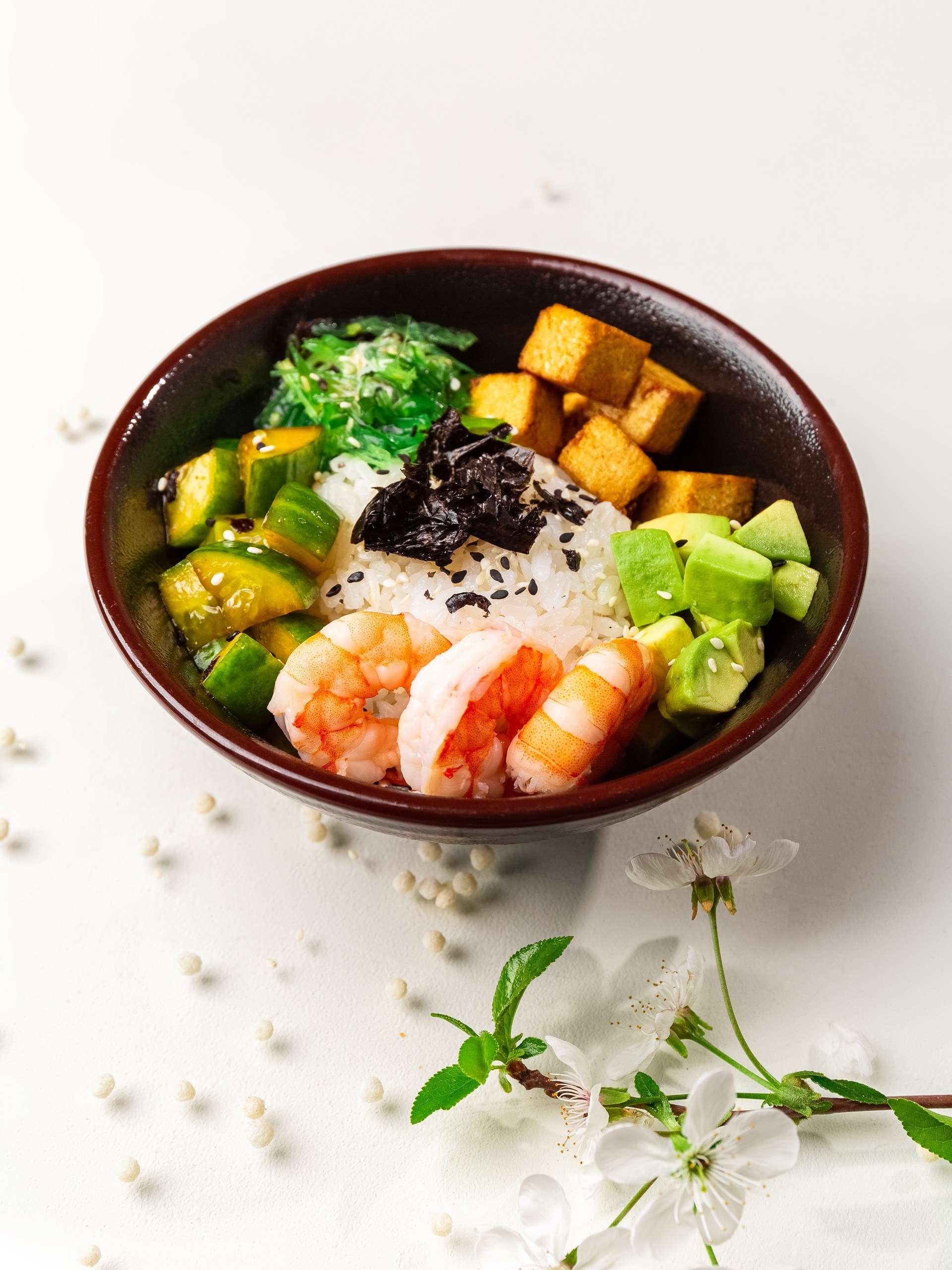 Поке с креветкой