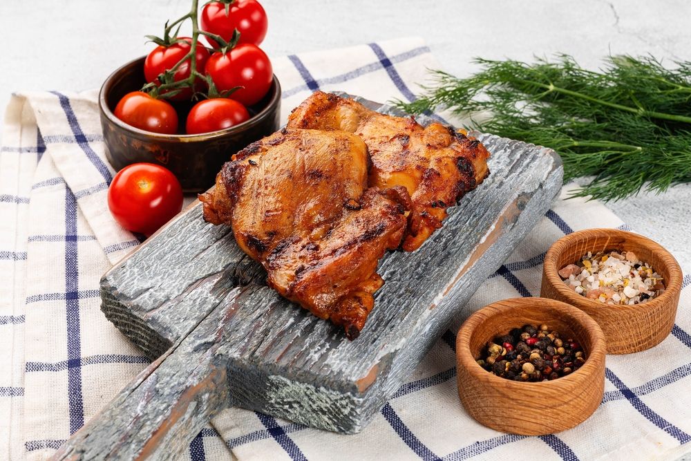 Шашлык из куриного бедра