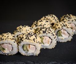 Сливочный ролл с креветкой