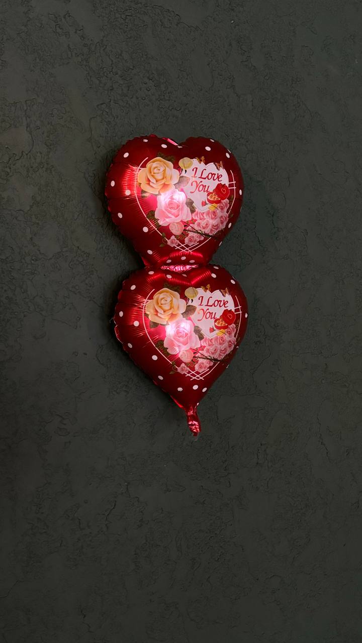 Шар Двойное сердце