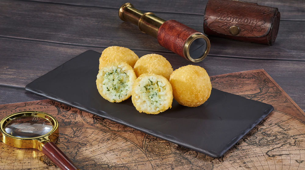 Рисовые шарики с сыром