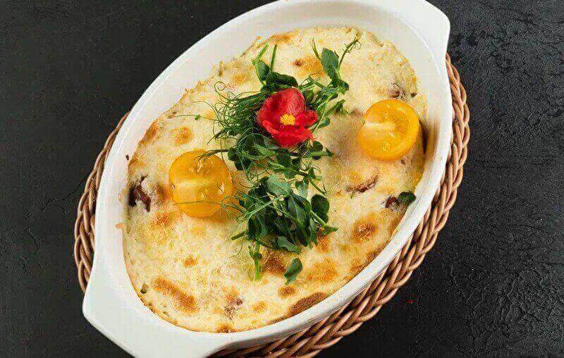 Жульен с курицей