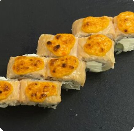 Запеченный Филадельфия со снежным крабом