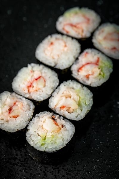 Хосомаки с камчатским крабом