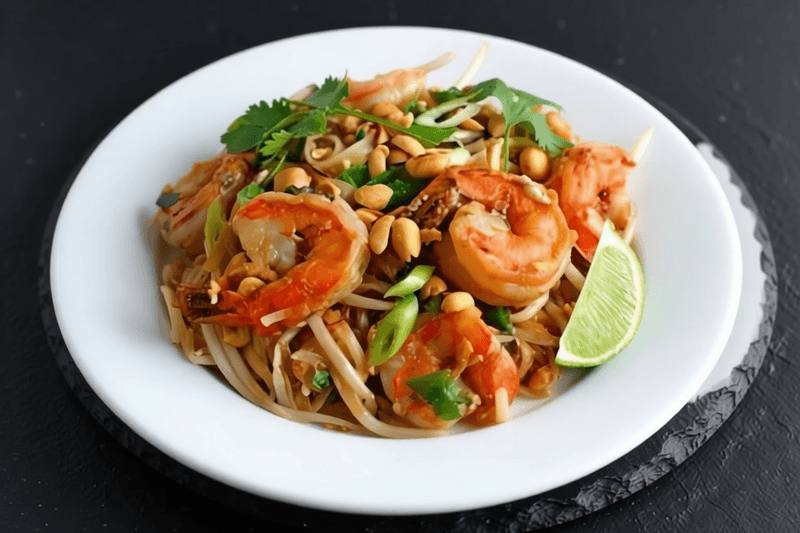 Удон Пад-Тай с креветкой 