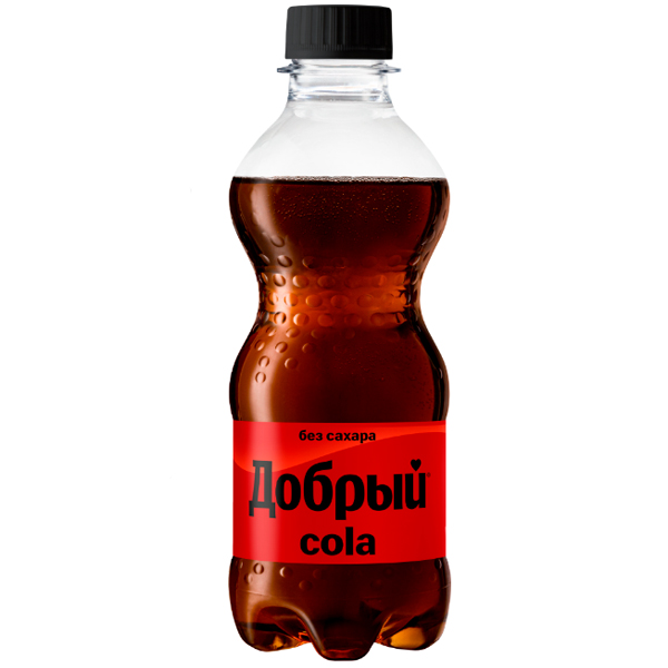 Добрый cola без сахара 0,33