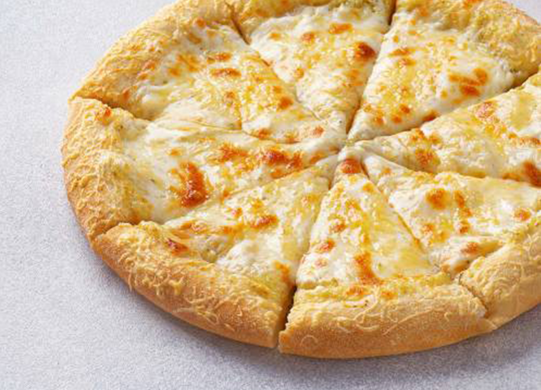 Пицца 4 сыра 25 см на толстом с сыром